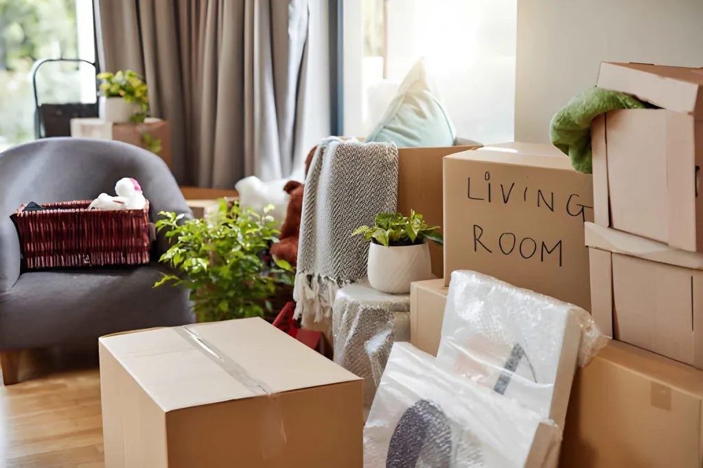 Home removals in progress